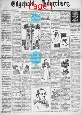 Page thumbnail for Edgefield Advertiser
