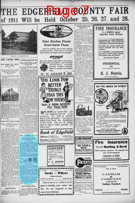 Page thumbnail for Edgefield Advertiser