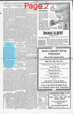 Page thumbnail for Edgefield Advertiser