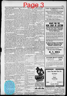 Page thumbnail for Edgefield Advertiser