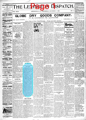 Page thumbnail for The Lexington Dispatch