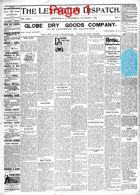 Page thumbnail for The Lexington Dispatch