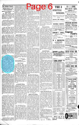 Page thumbnail for The Lexington Dispatch