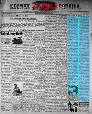 Page thumbnail for Keowee Courier