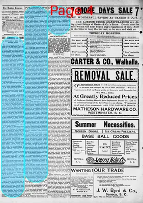 Page thumbnail for Keowee Courier