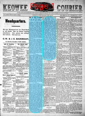 Page thumbnail for Keowee Courier