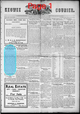 Page thumbnail for Keowee Courier