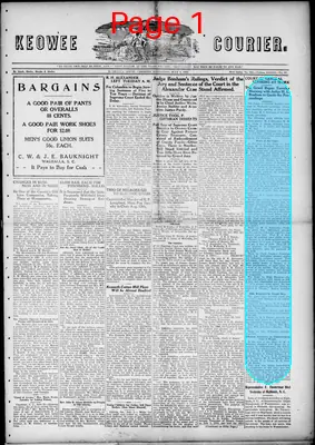 Page thumbnail for Keowee Courier