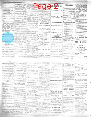 Page thumbnail for The Pickens Sentinel