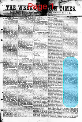 Page thumbnail for The Weekly Union Times