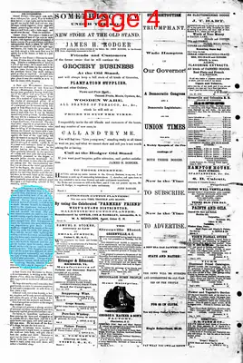 Page thumbnail for The Weekly Union Times
