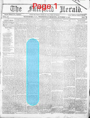 Page thumbnail for The Fairfield Herald