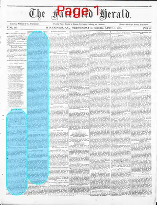 Page thumbnail for The Fairfield Herald