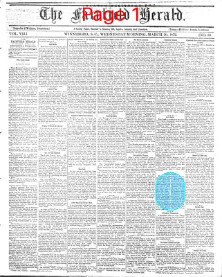Page thumbnail for The Fairfield Herald