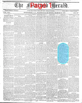 Page thumbnail for The Fairfield Herald
