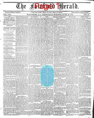 Page thumbnail for The Fairfield Herald