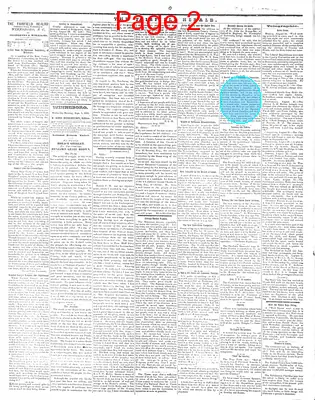 Page thumbnail for The Fairfield Herald