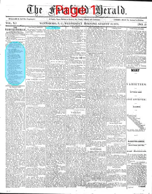 Page thumbnail for The Fairfield Herald