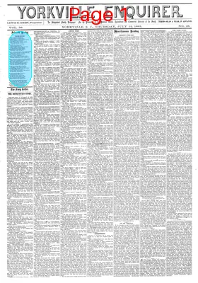 Page thumbnail for Yorkville Enquirer