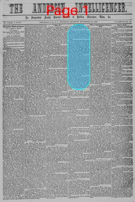 Page thumbnail for The Anderson Intelligencer