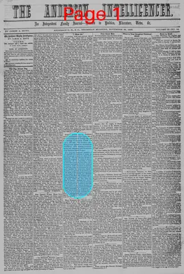 Page thumbnail for The Anderson Intelligencer