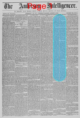 Page thumbnail for The Anderson Intelligencer