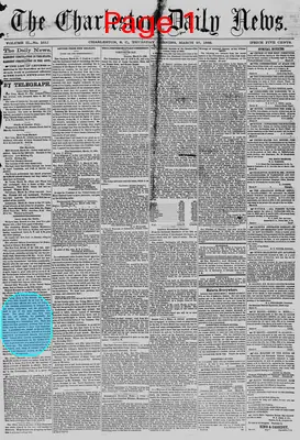 Page thumbnail for The Charleston Daily News