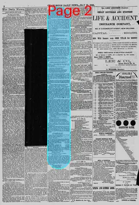 Page thumbnail for The Charleston Daily News