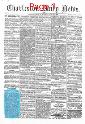 Page thumbnail for The Charleston Daily News