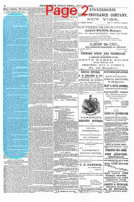 Page thumbnail for The Charleston Daily News