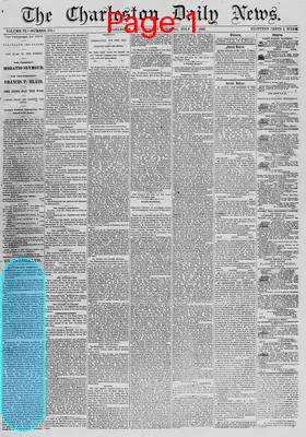 Page thumbnail for The Charleston Daily News