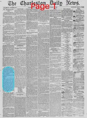 Page thumbnail for The Charleston Daily News