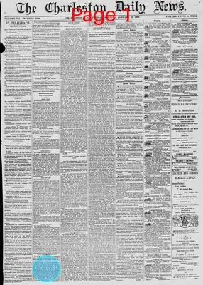 Page thumbnail for The Charleston Daily News