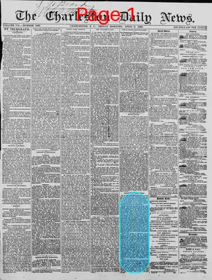 Page thumbnail for The Charleston Daily News