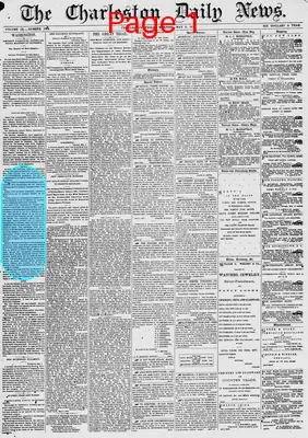 Page thumbnail for The Charleston Daily News