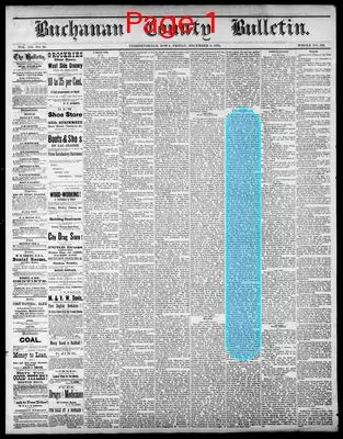 Page thumbnail for Buchanan County Bulletin