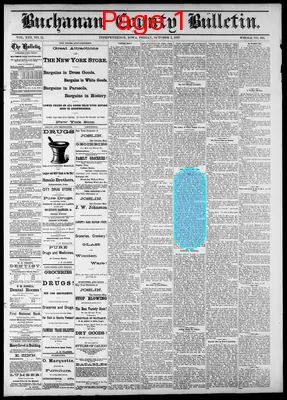 Page thumbnail for Buchanan County Bulletin