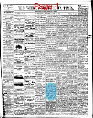 Page thumbnail for The Weekly North Iowa Times
