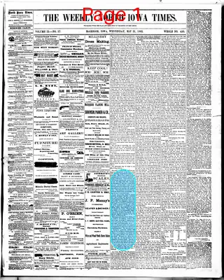 Page thumbnail for The Weekly North Iowa Times