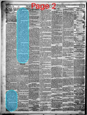 Page thumbnail for The Weekly Ottumwa Courier