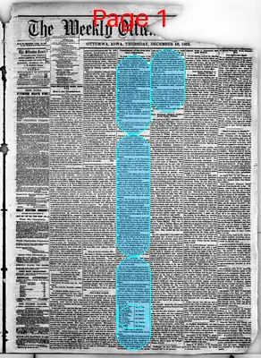 Page thumbnail for The Weekly Ottumwa Courier