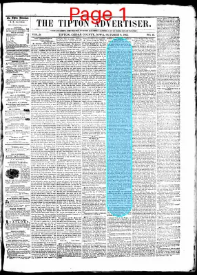 Page thumbnail for The Tipton Advertiser