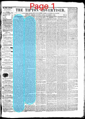 Page thumbnail for The Tipton Advertiser