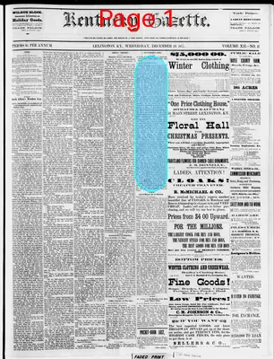 Page thumbnail for The Kentucky Gazette