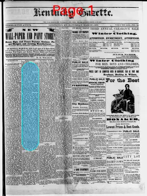 Page thumbnail for The Kentucky Gazette