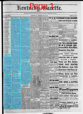 Page thumbnail for The Kentucky Gazette
