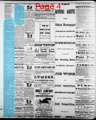 Page thumbnail for The Kentucky Gazette
