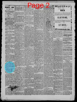 Page thumbnail for The Indianapolis Leader