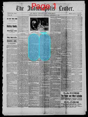 Page thumbnail for The Indianapolis Leader