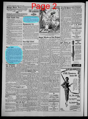 Page thumbnail for Hungry Horse News